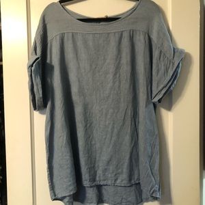 Lightweight linen tunic